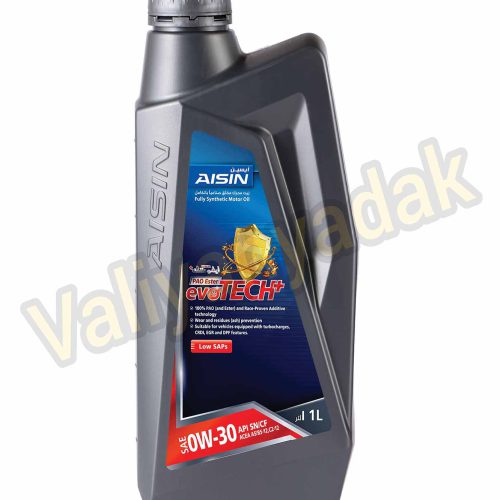 روغن موتور آیسین مدل Aisin 0 W-30 API SN/CF یک لیتری