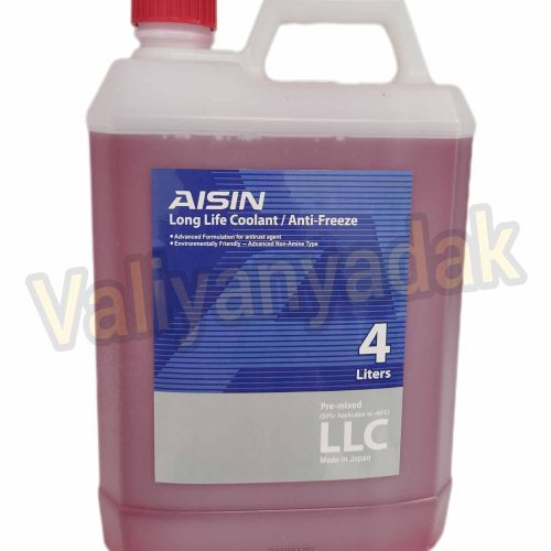 ضدیخ آیسین ژاپن مدل Aisin LLC RED قرمز چهار لیتری